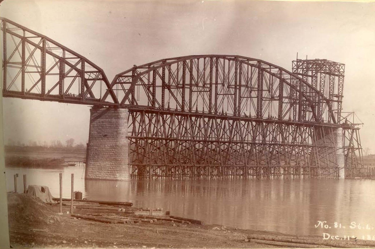 Construction of center span